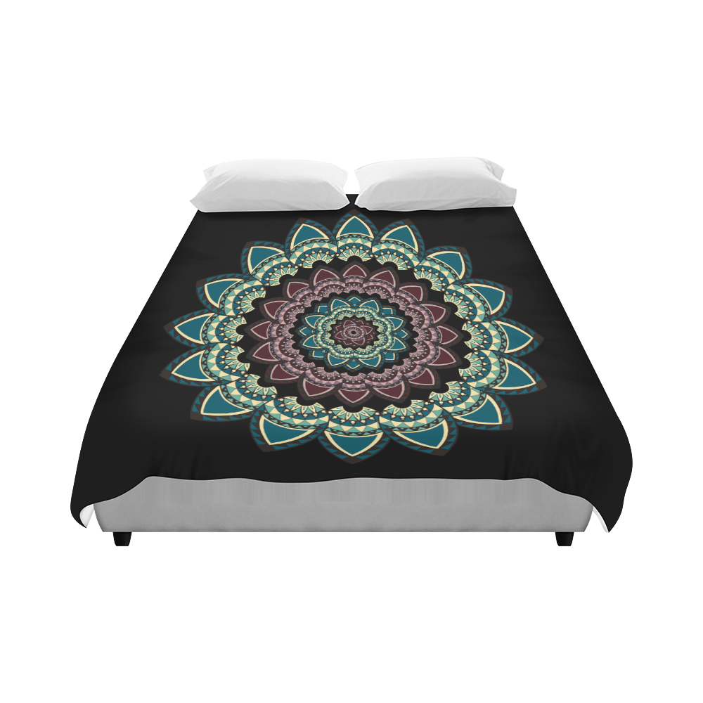 Mandala I Duvet Cover 86"x70" ( All-over-print)