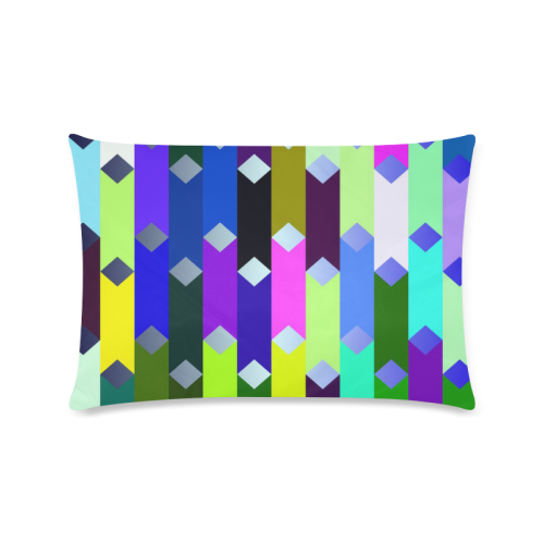 funny vivid pattern 5 Custom Zippered Pillow Case 16"x24"(Twin Sides)