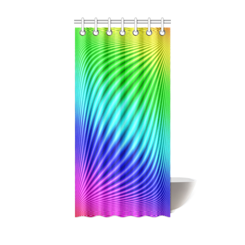 Rainbow Shower Curtain 36"x72"
