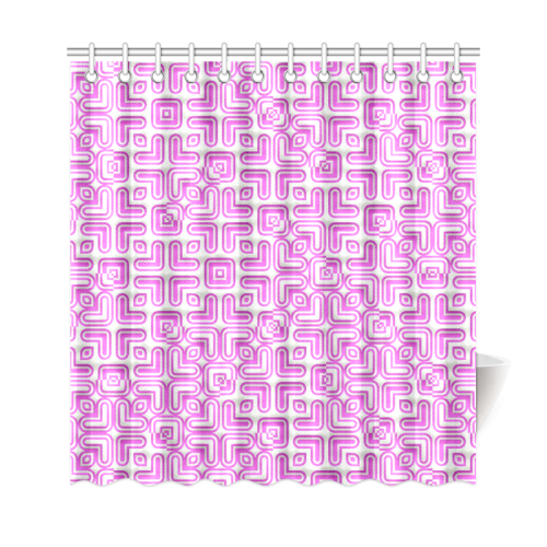 funny vivid pattern 7 Shower Curtain 69"x72"