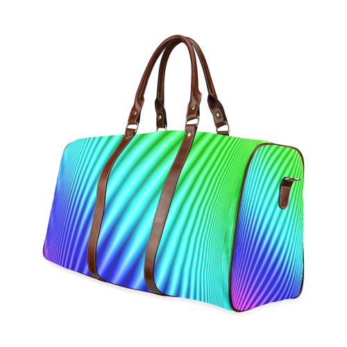 Rainbow Waterproof Travel Bag/Small (Model 1639)