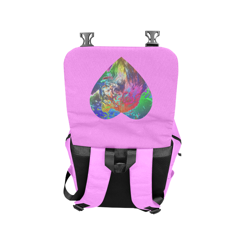 NEON Lion Casual Shoulders Backpack (Model 1623)