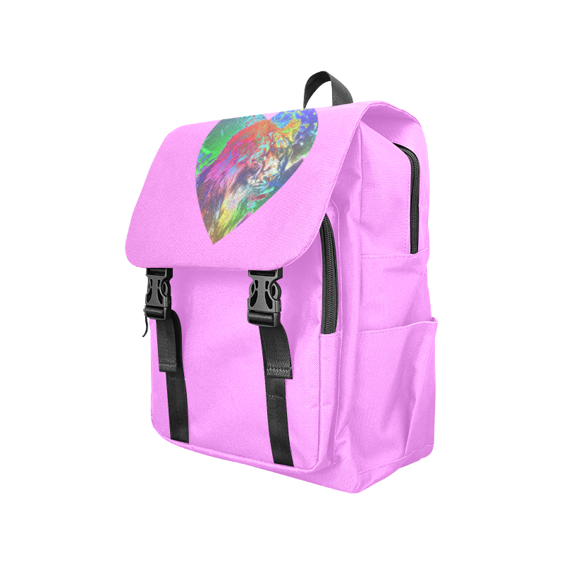 NEON Lion Casual Shoulders Backpack (Model 1623)