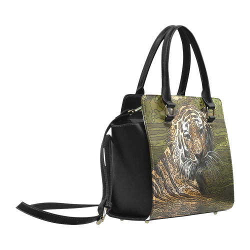 animal artstudion 15416 tiger Classic Shoulder Handbag (Model 1653)