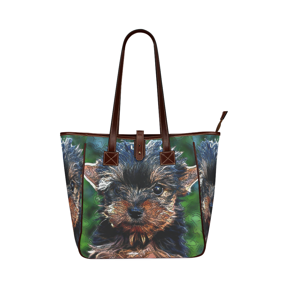 animal artstudion 14416 puppy Classic Tote Bag (Model 1644)