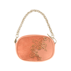Floral design Chain Purse (Model 1626)