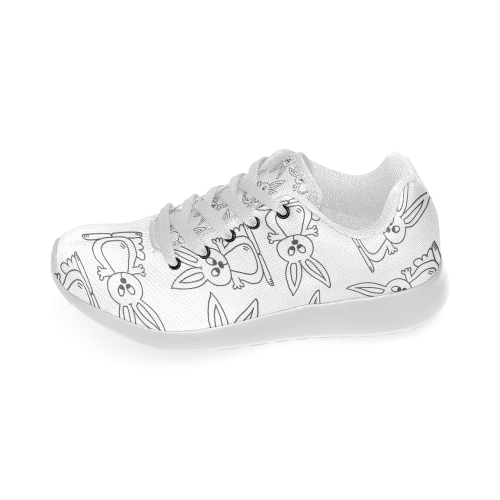 Bunny Pattern Women’s Running Shoes (Model 020)