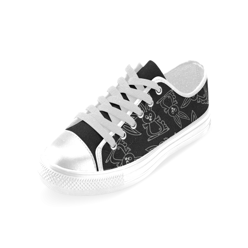 Bunny Pattern Men's Classic Canvas Shoes (Model 018)