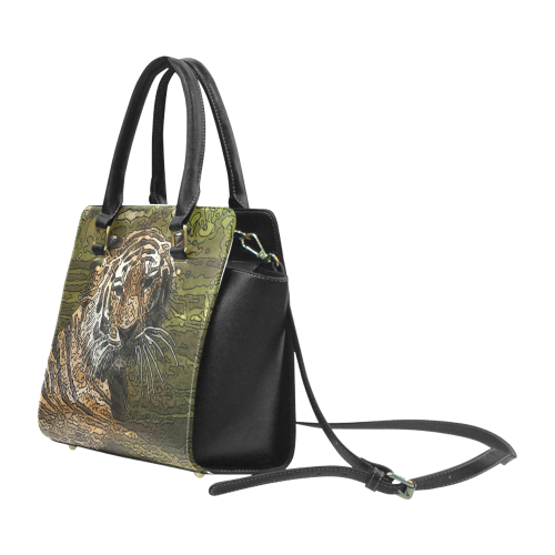 animal artstudion 15416 tiger Classic Shoulder Handbag (Model 1653)