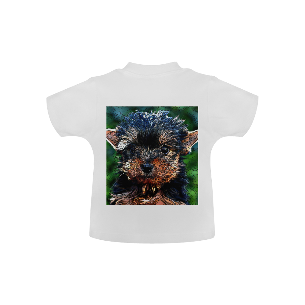 animal artstudion 14416 puppy Baby Classic T-Shirt (Model T30)