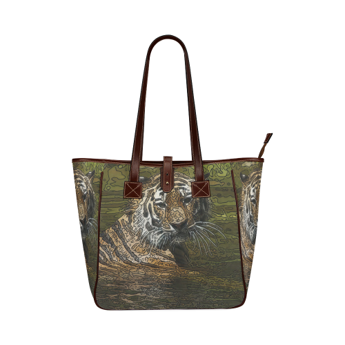 animal artstudion 15416 tiger Classic Tote Bag (Model 1644)
