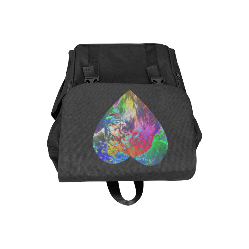 NEON Lion Casual Shoulders Backpack (Model 1623)