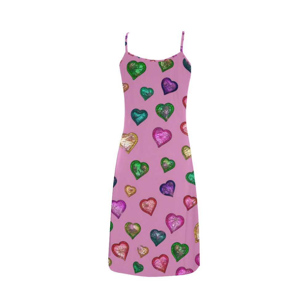 Shimmering hearts Alcestis Slip Dress (Model D05)