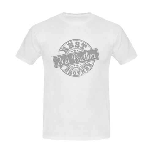 Best Brother grey Men's Slim Fit T-shirt (Model T13)