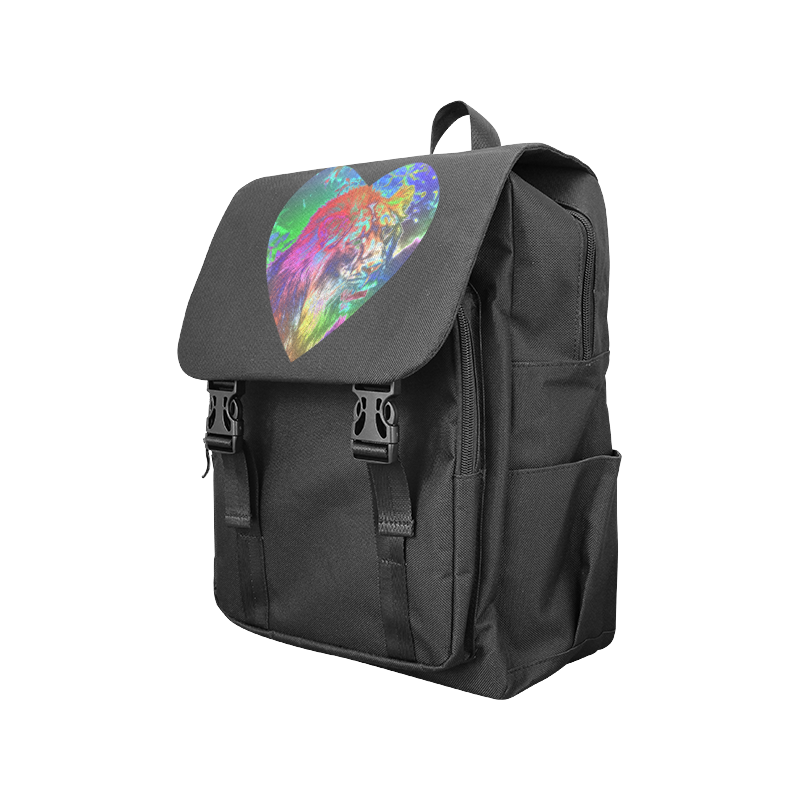 NEON Lion Casual Shoulders Backpack (Model 1623)