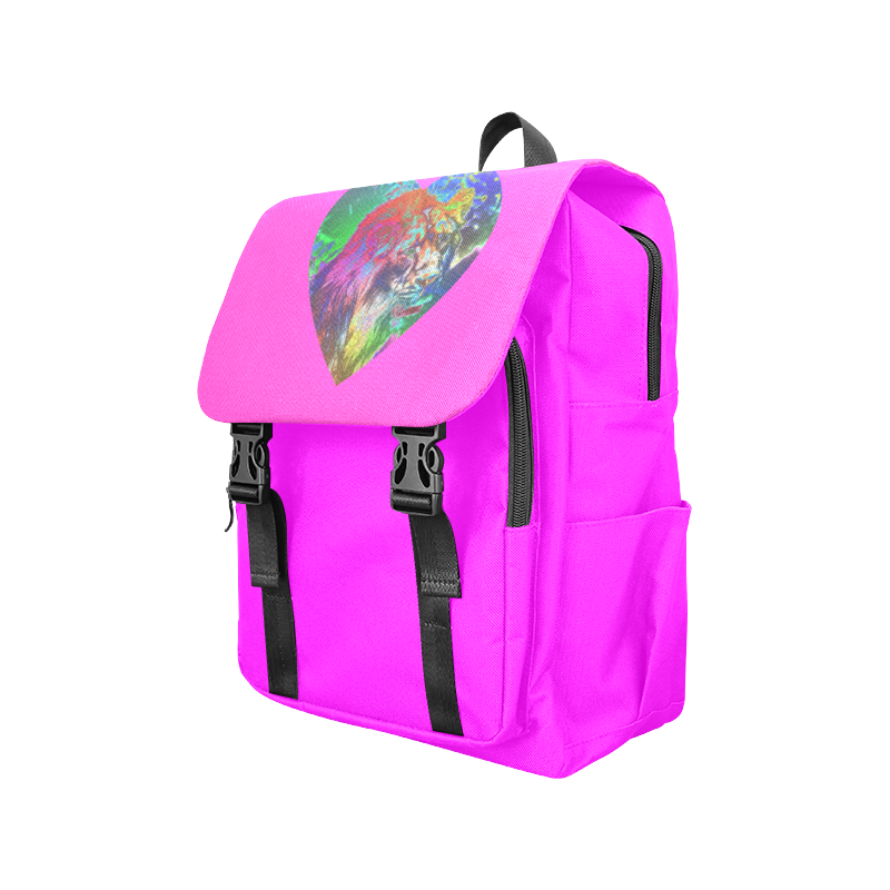 NEON Lion Casual Shoulders Backpack (Model 1623)