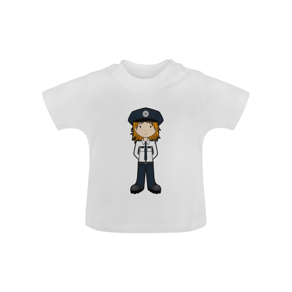 Police Girl - officer law enforcement cop Baby Classic T-Shirt (Model T30)