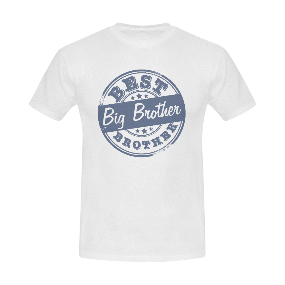 best big brother blue Men's Slim Fit T-shirt (Model T13)