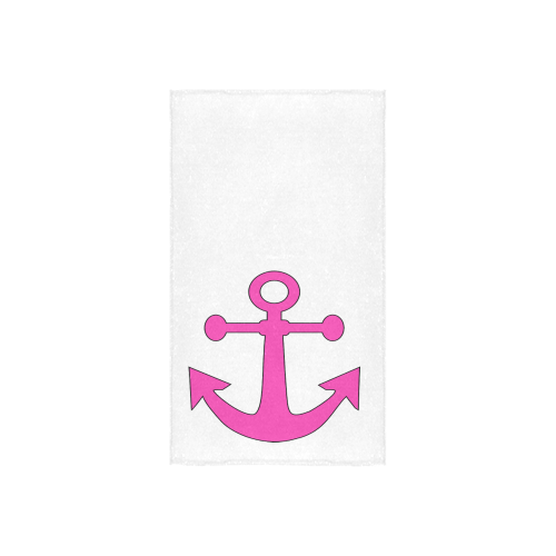 Pink Anchor Custom Towel 16"x28"