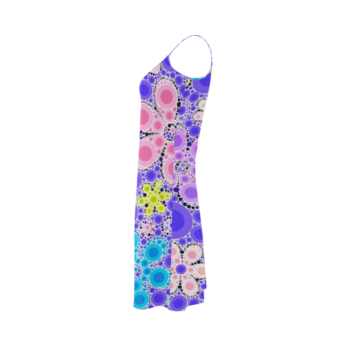 Bubble Flowers Alcestis Slip Dress (Model D05)