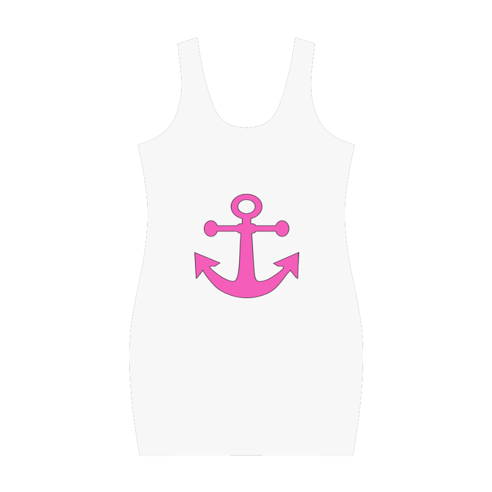 Pink Anchor Medea Vest Dress (Model D06)