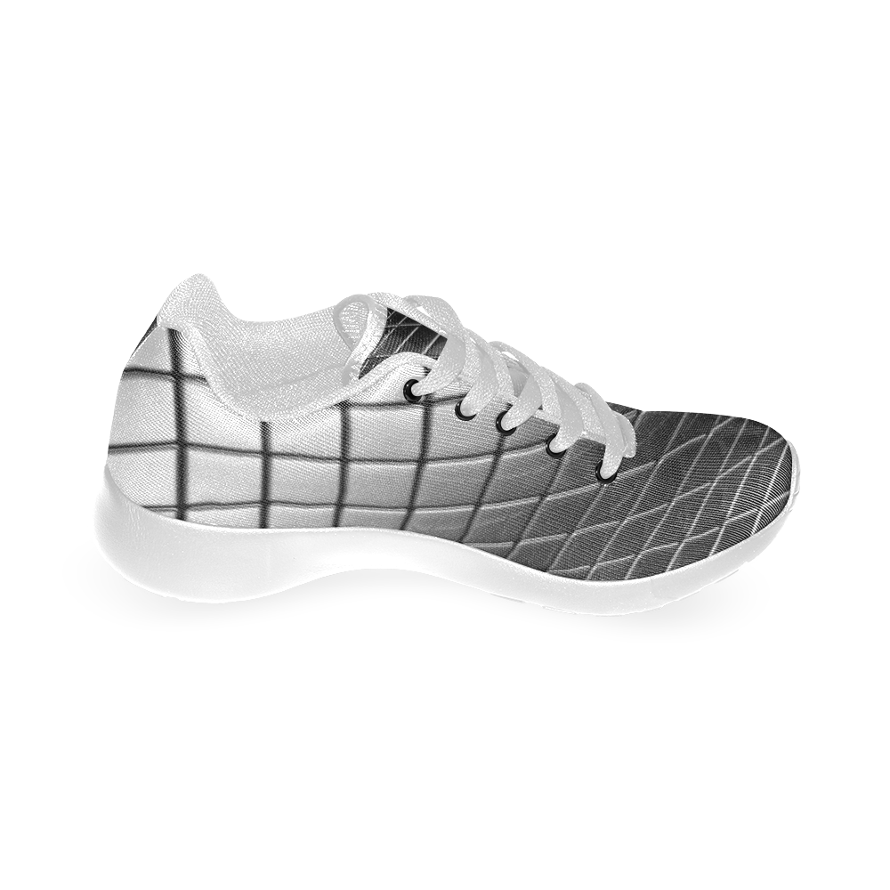 Silver Cubes Women’s Running Shoes (Model 020)