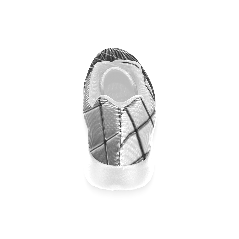 Silver Cubes Men’s Running Shoes (Model 020)