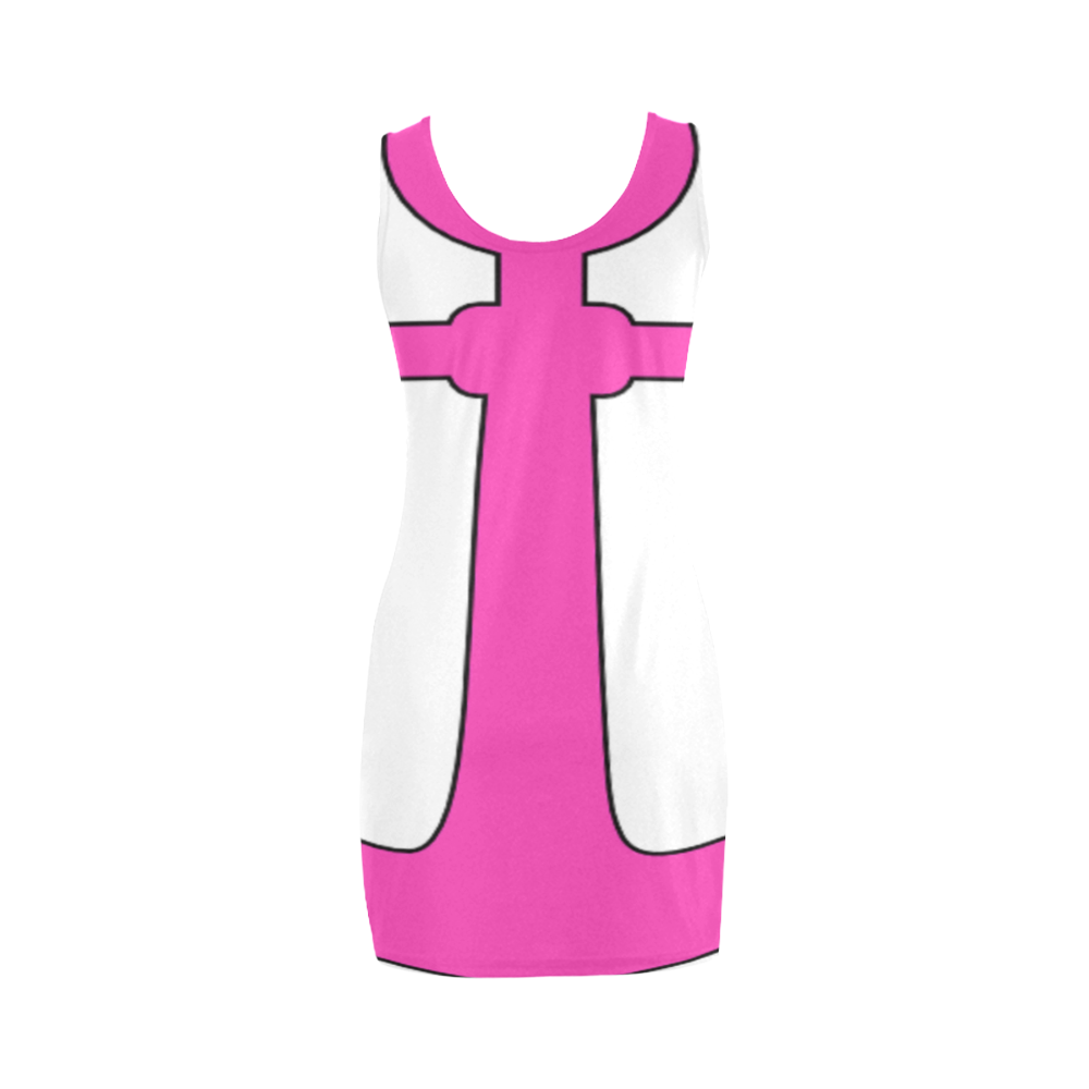 Pink Anchor Medea Vest Dress (Model D06)