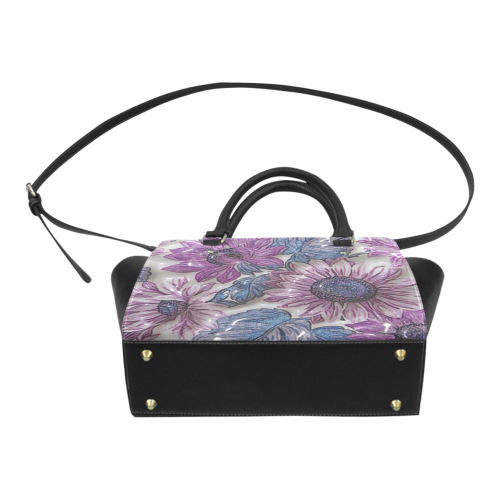 plastic flowers Classic Shoulder Handbag (Model 1653)