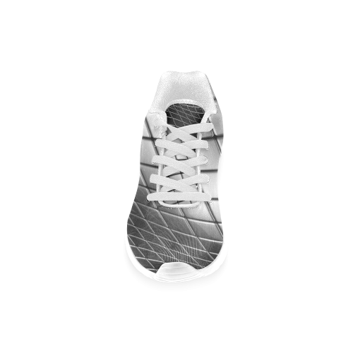 Silver Cubes Men’s Running Shoes (Model 020)
