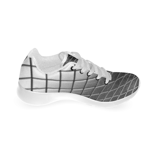 Silver Cubes Men’s Running Shoes (Model 020)