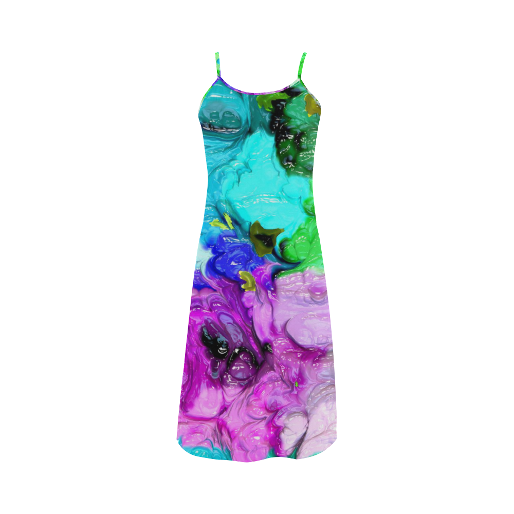 strange abstract 4 Alcestis Slip Dress (Model D05)