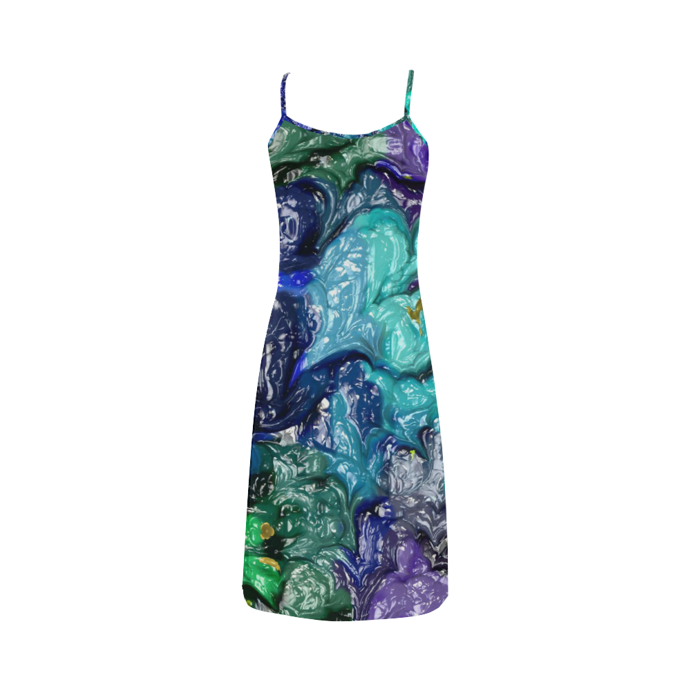 strange abstract 1 Alcestis Slip Dress (Model D05)