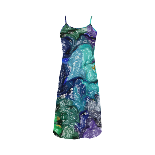 strange abstract 1 Alcestis Slip Dress (Model D05)