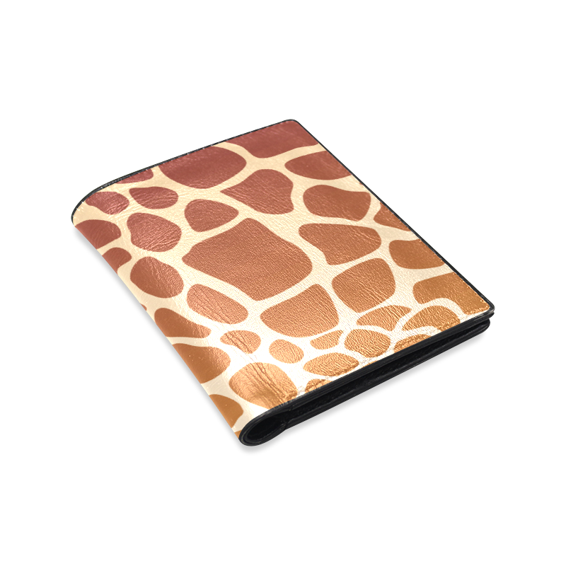 toppers animal print Men's Leather Wallet (Model 1612)