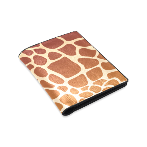 toppers animal print Men's Leather Wallet (Model 1612)