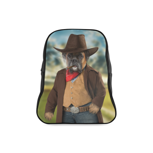 Dog School Backpack/Large (Model 1601)
