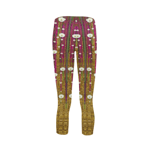 Strawberry Trees Forever Capri Legging (Model L02)