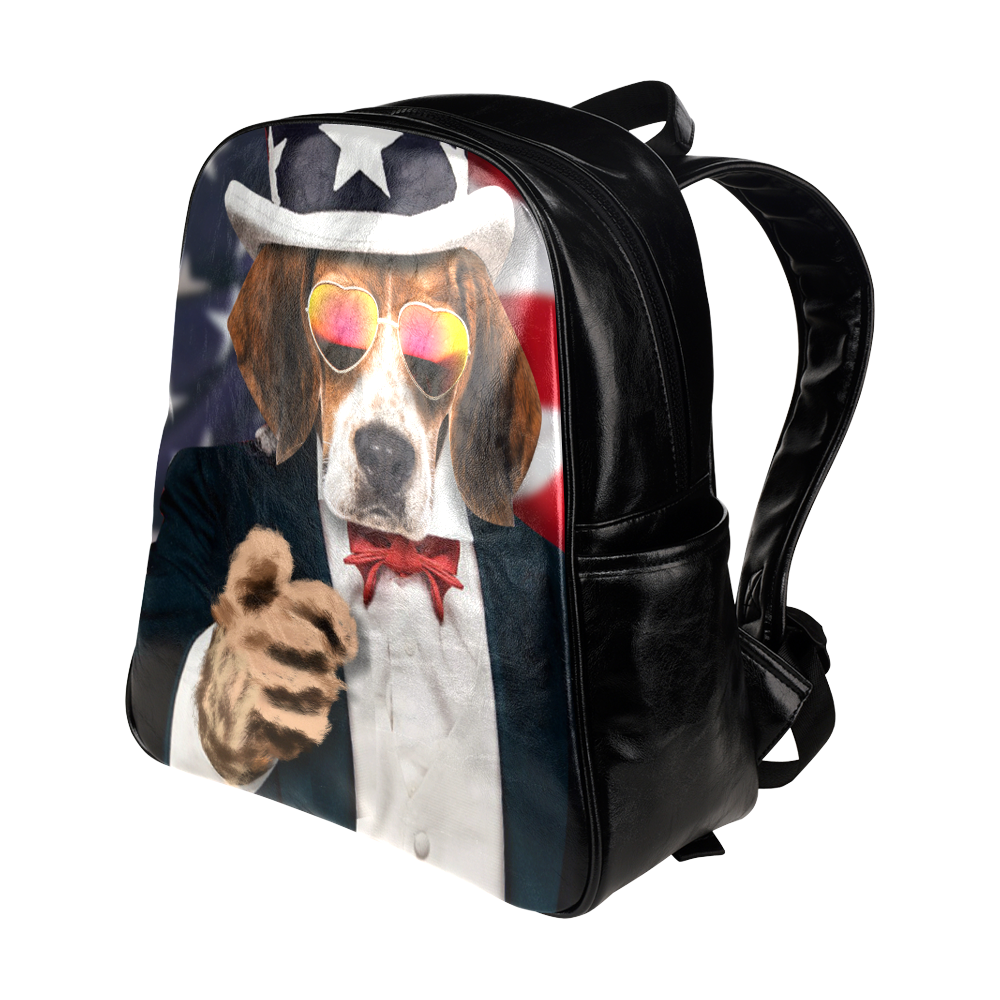 Dog Multi-Pockets Backpack (Model 1636)