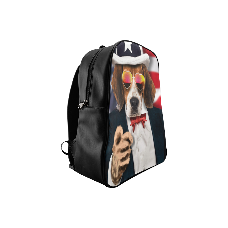 Dog School Backpack/Large (Model 1601)