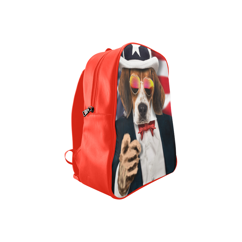 Dog School Backpack/Large (Model 1601)