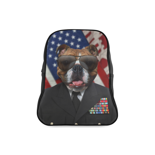 Dog School Backpack/Large (Model 1601)