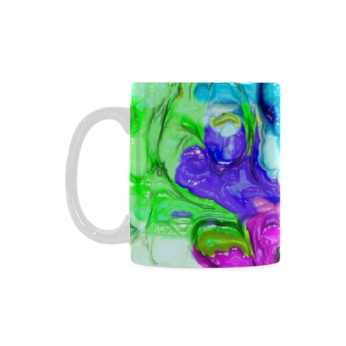 strange abstract 4 White Mug(11OZ)