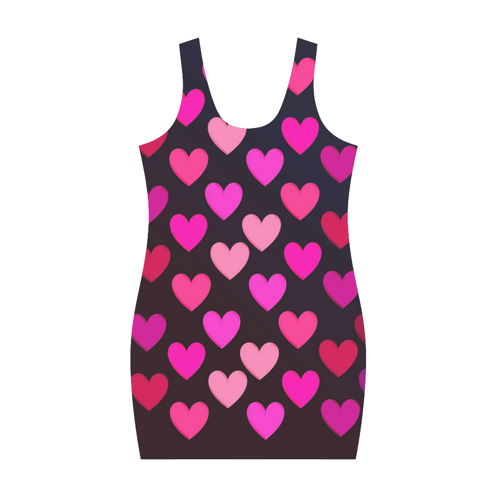 hearts on fire-2 Medea Vest Dress (Model D06)