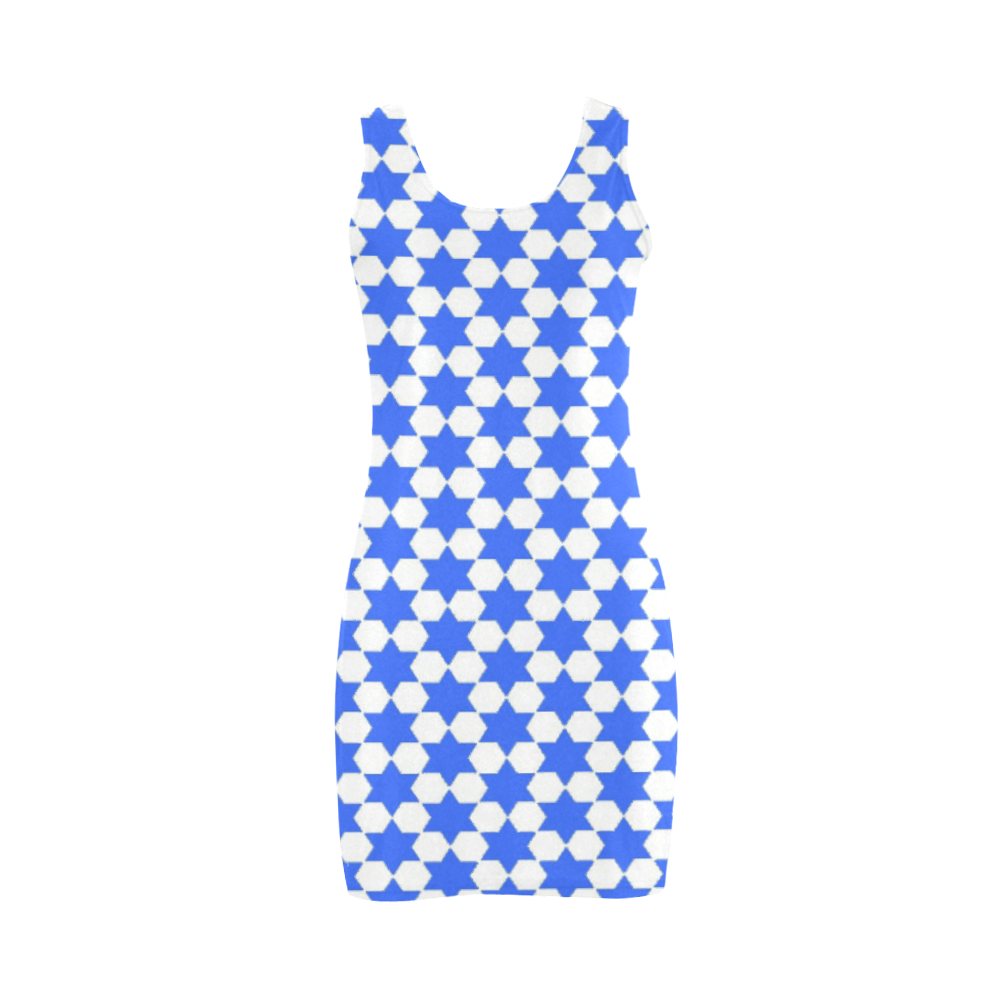 STARRING YOU-BLUE Medea Vest Dress (Model D06)