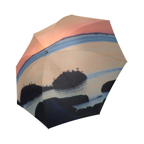 Dusk on the Sea Foldable Umbrella (Model U01)