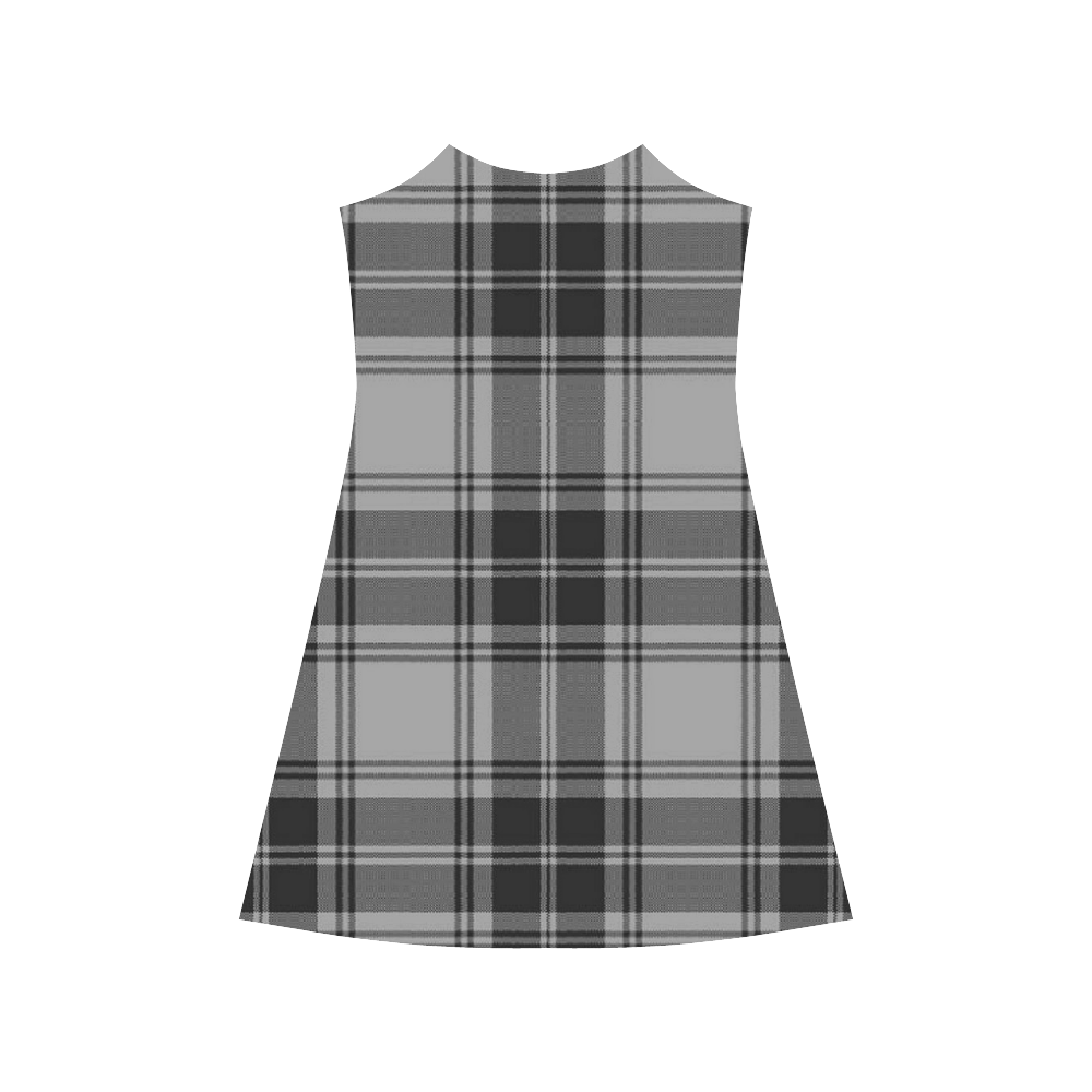 DOUGLAS GREY TARTAN Alcestis Slip Dress (Model D05)