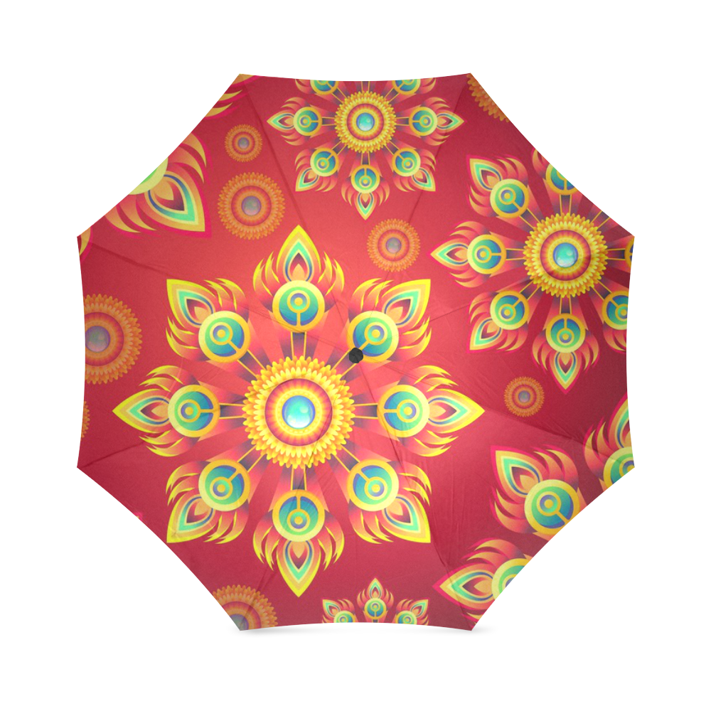 PETALS FOREVER-5 Foldable Umbrella (Model U01)