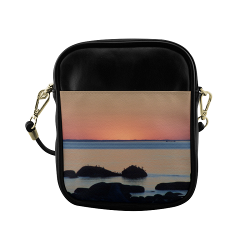 Dusk on the Sea Sling Bag (Model 1627)