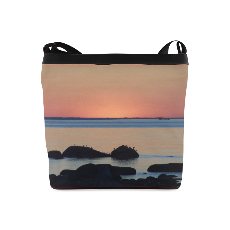 Dusk on the Sea Crossbody Bags (Model 1613)